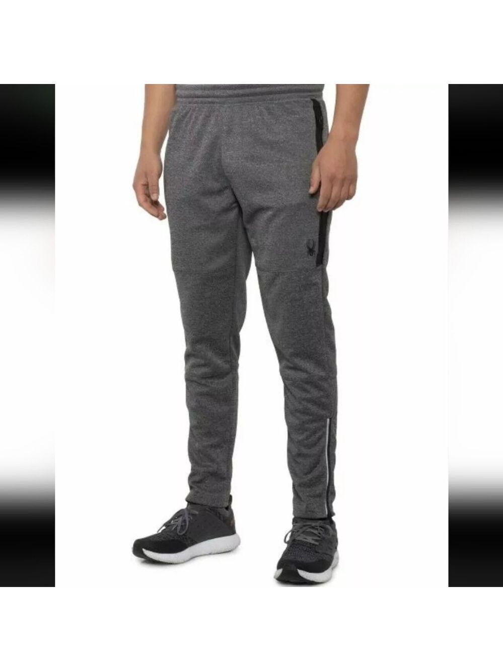 SPYDER MEN'S ACTIVE PERFORMANCE ANKLE JOGGERS SWEATPANTS LIKE NEW MEDIUM